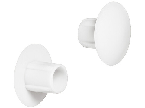 Cover Caps D5mm Blind PF Pl White 9010