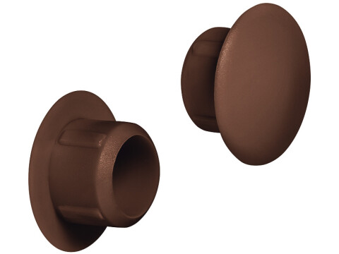 Cover Caps D10mm Blind PF Pl Brown 8014