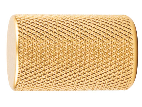 Graf Knob Alu Brushed Dk Brass D17x28mm