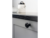 Land Knob ZA Matt Black D40x33mm