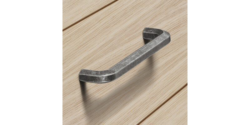 Bolsena Pull Hdl ZA Matt Blk 160mm cc