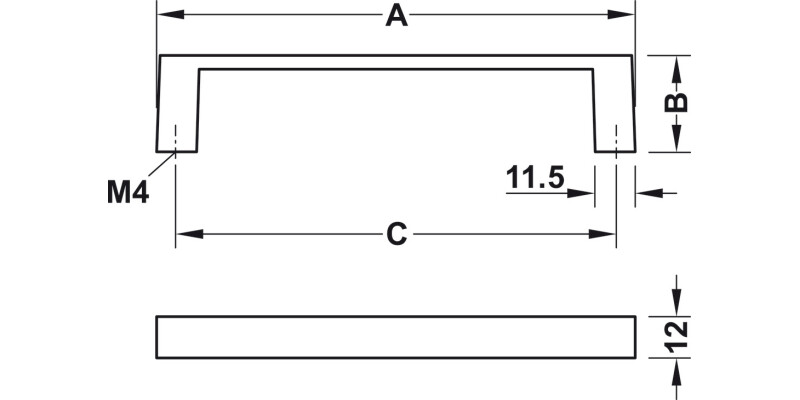 Verona D Hdl ZA Ant Brass Plt 160mm cc