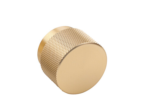 Graf Big Knob Alu Dk Bru Brass D38x30mm