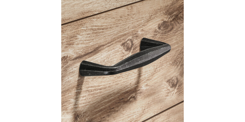 Allaro Pull Hdl Cast Iron 96mm cc