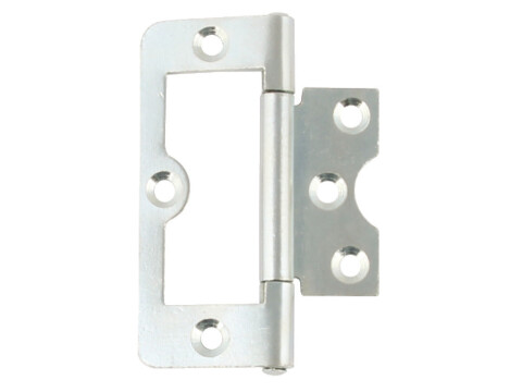 Flush Hinge, Steel, 105