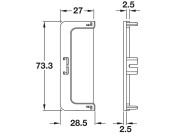 Gola Sys C+ Trim Caps (1pr) Pl Dk Gry