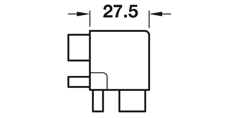 Gola Sys B+ Ext Profile Connect Alu Brs