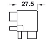 Gola Sys B+ Ext Profile Connect Alu Brs