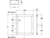 Gola Sys C+ Dishwasher Frm Pro 690x596mm