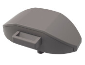 Evolution Push Lock Cover Plate Pl Grey