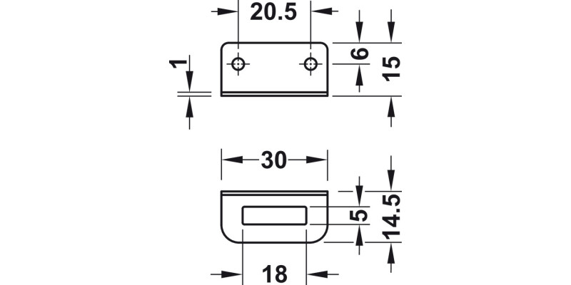 Econo Espagnolette Lock BS15mm RH KA