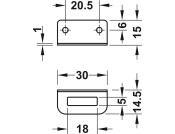 Econo Espagnolette Lock BS15mm RH KA
