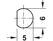 Profile Rod D8x3000mm Drw.St PNP