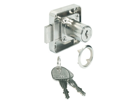 Dead Bolt Rim Lock, with &Oslash; 18 mm Cylinder, Backset 25 mm
