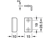 Symo3000 Angled Striking Plate SNP