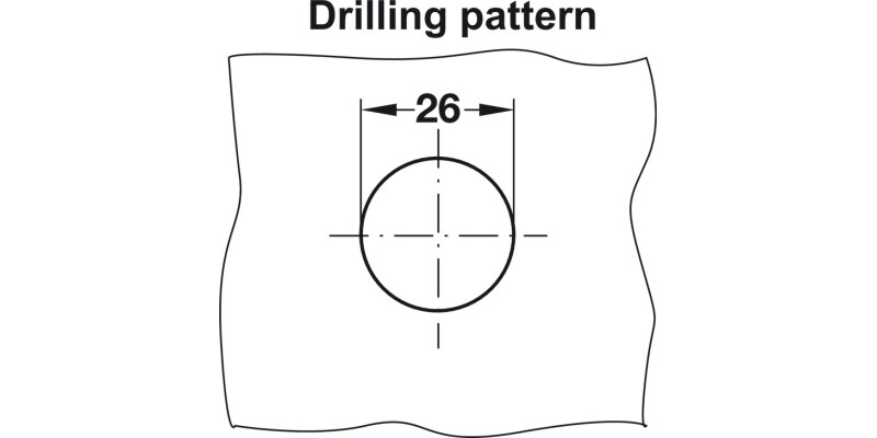 Symo3000 Gls Dr Lock Hinged Dr SF MNP