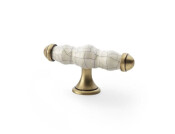 Alexander and Wilks Ceramic T-bar Cupboard Knob