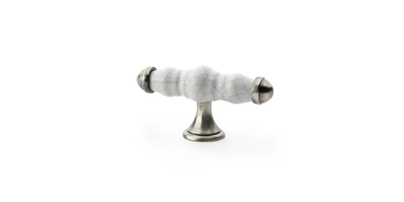 Alexander and Wilks Ceramic T-bar Cupboard Knob
