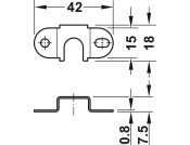 Econo Central Rotary Cyl Lock w/Bar KD