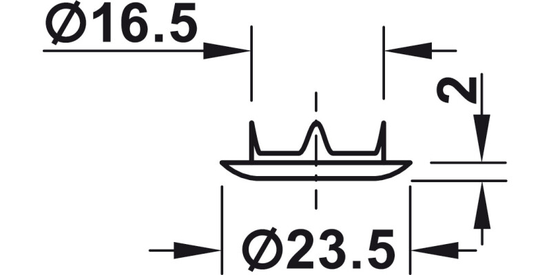 Econo Central Rotary Cyl Lock w/Bar KD