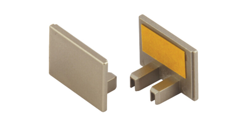 Panel Seal Profile-End Cap 26mm Pl Slv