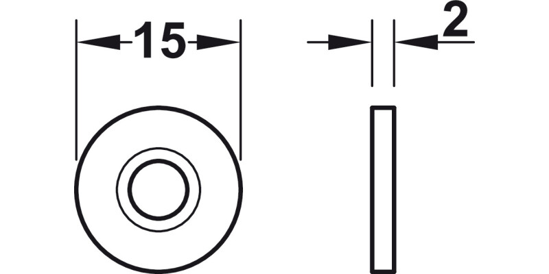 Mortice Magnetic Catch 4.5kg St/Pl Brw