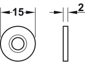 Mortice Magnetic Catch 4.5kg St/Pl Brw