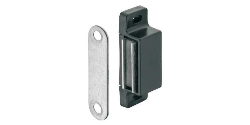 Magnetic Catch 4-5kg SF St/Pl Blk