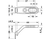 Ixconnect Rear Panel Connect 44mm ZA NP