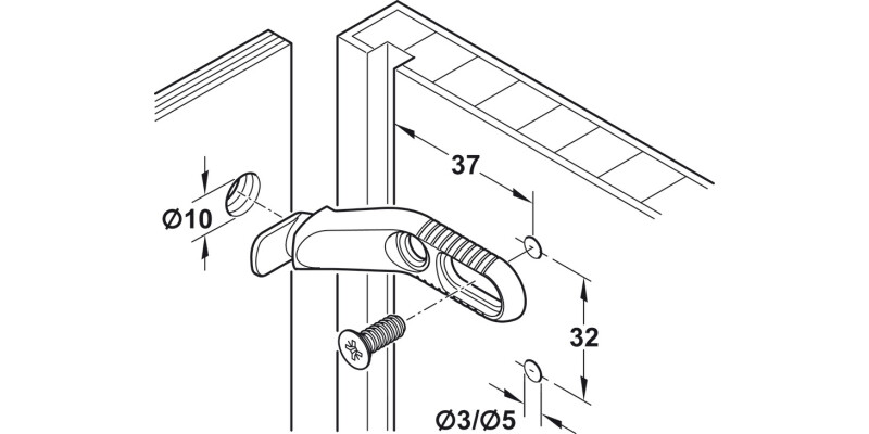 Ixconnect Rear Panel Connect 44mm ZA NP