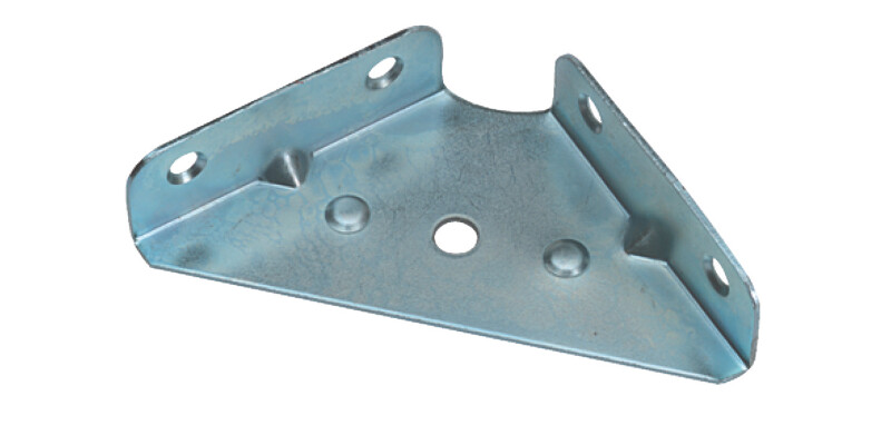 Corner Gusset 65x65x19x1mm Mild SZP