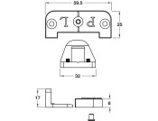 Pro-Fit Panel Lock Blk x6