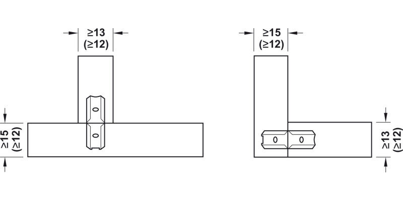 Lamello Tenso P-14 Medius Connector Comp
