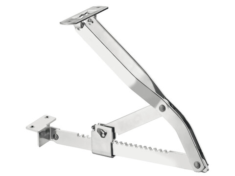 Scissor Jack 375x255mm Blue Zinc Glv