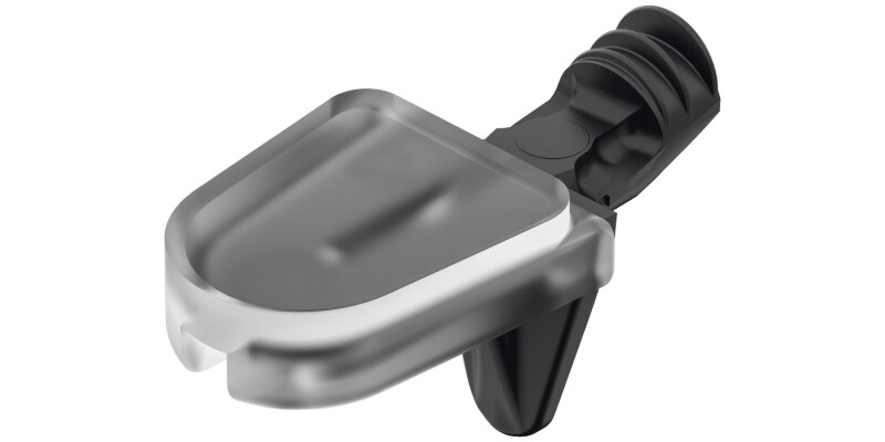 Shelf Support D5mm Buffered Plug ZA Blk