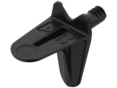 Shelf Support D3mm Plug ZA Blk