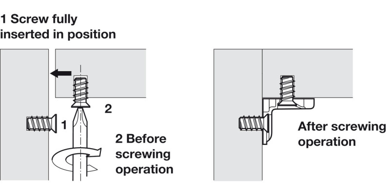 Pull-in Corner Brkt D5mm SF ZA MN
