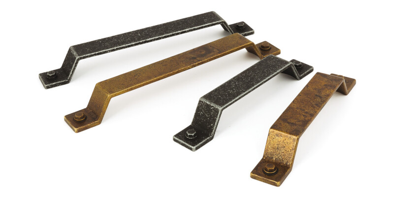 Factory D Pull Hdl ZA Iron Eff 160mm cc