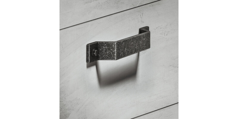 Factory D Pull Hdl ZA Iron Eff 160mm cc