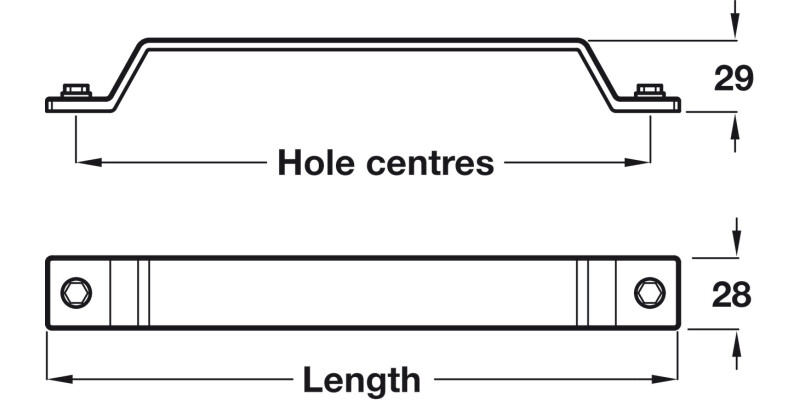 Factory D Pull Hdl ZA Iron Eff 160mm cc