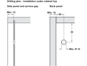 Cab Brkt SH1 Anti-Tilt w Blk Board SZP