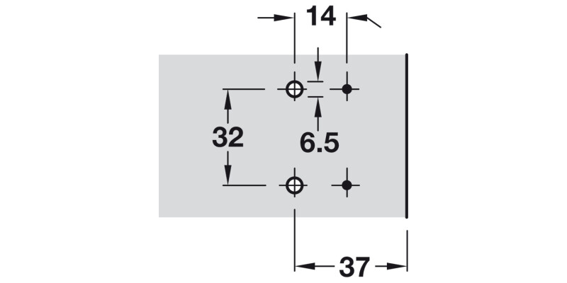 Smuso M.Plt Qck 8mm 1 Cruci Hos/Eur