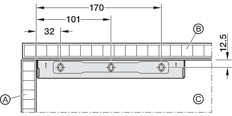 One Touch PTO + SC Mech Max 7.5kg Pl Blk