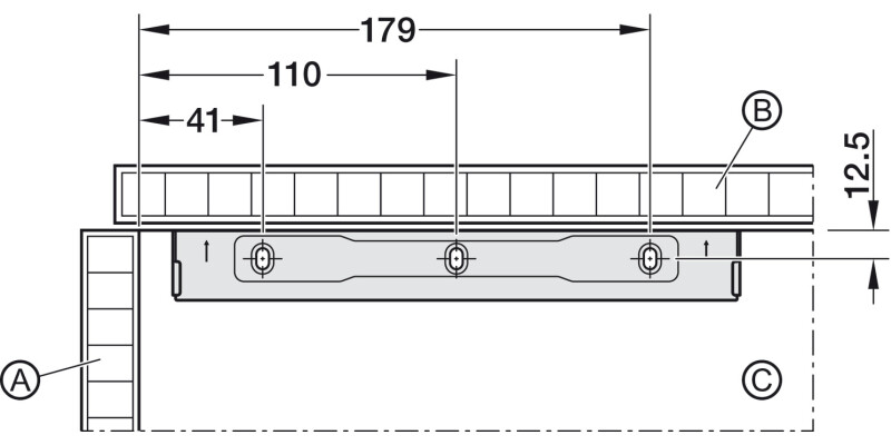 One Touch PTO + SC Mech Max 7.5kg Pl Blk