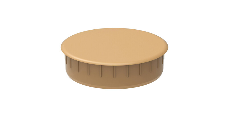 Cover Caps D35/38mm Pl Lt Oak