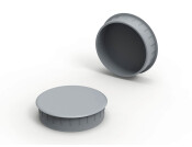 Cover Caps D35/38mm Pl Matt Nkl