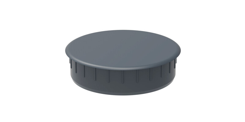 Cover Caps D35/38mm Pl Drk Grey
