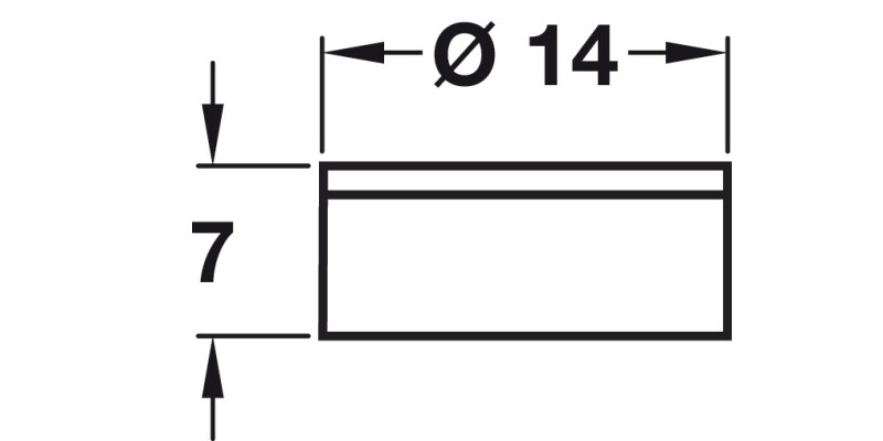Cover Caps D13.5mm Hinged for Screws Brw