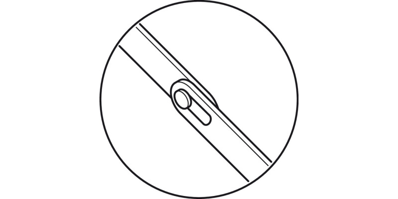 Flap Stay Slot Centre 150mm SF UH SNP