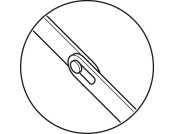 Flap Stay Slot Centre 150mm SF UH SNP